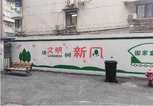 宝应社区墙绘